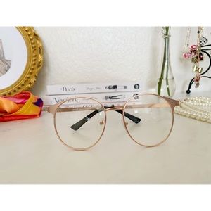 Gold Frame Glasses